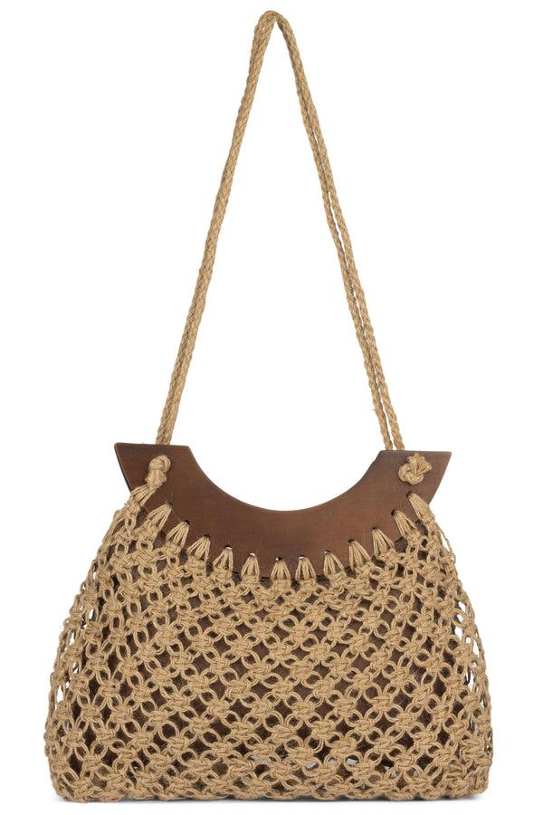 jeffrey campbell ISLAND-GRL Bag Natural Brown
