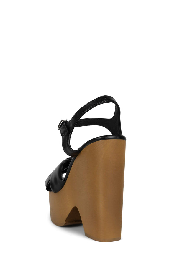 Jeffrey Campbell JACY Platform Sandal Black