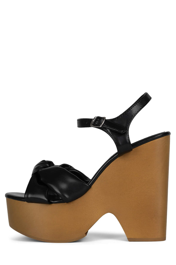 jeffrey campbell JACY Platform Sandal Black