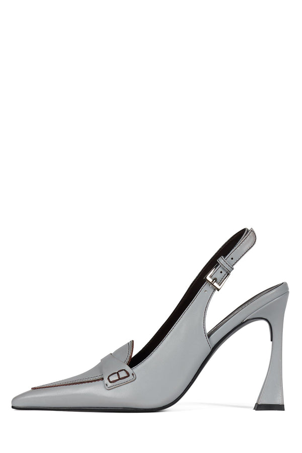 jeffrey campbell JUDICIAL Pump Beige Brushed