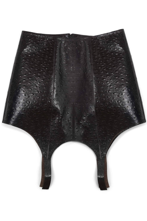 jeffrey campbell KARMIC SKIRT Skirt Grey Ostrich