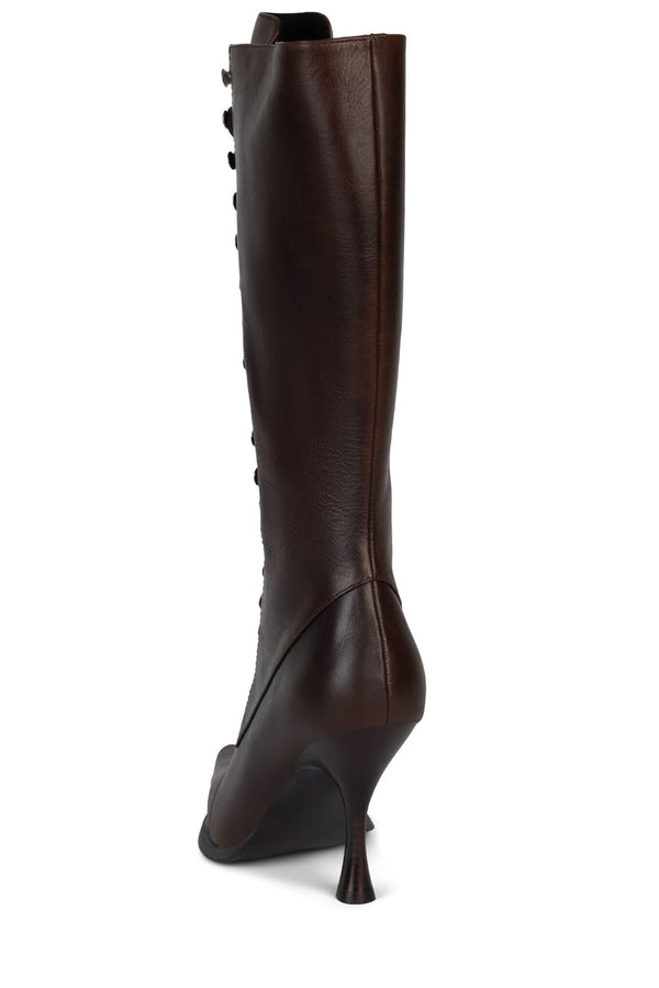 Jeffrey Campbell LANI-2 Knee-High Boot Brown