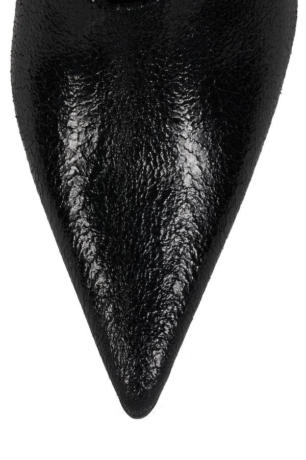 Jeffrey Campbell LE-CHAT Pump Black Crackle