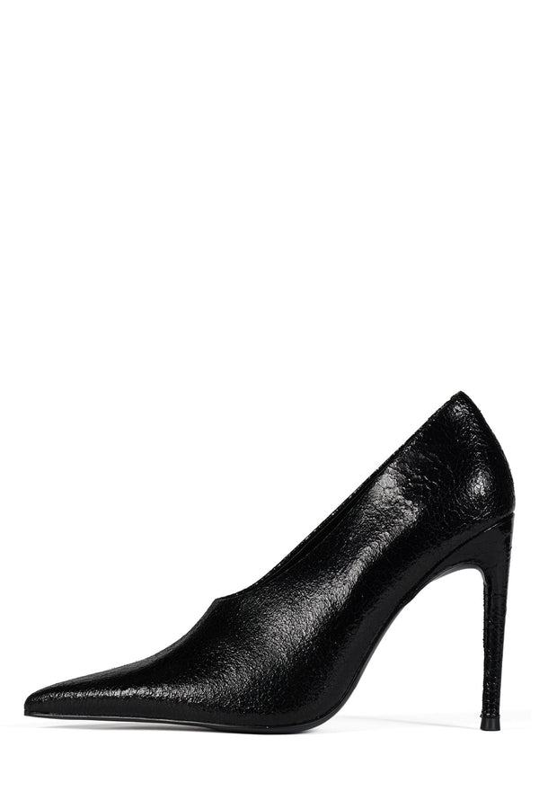 jeffrey campbell LE-CHAT Pump Black Crackle