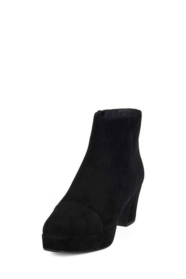 Jeffrey Campbell LIVRE Ankle Boot Black Suede