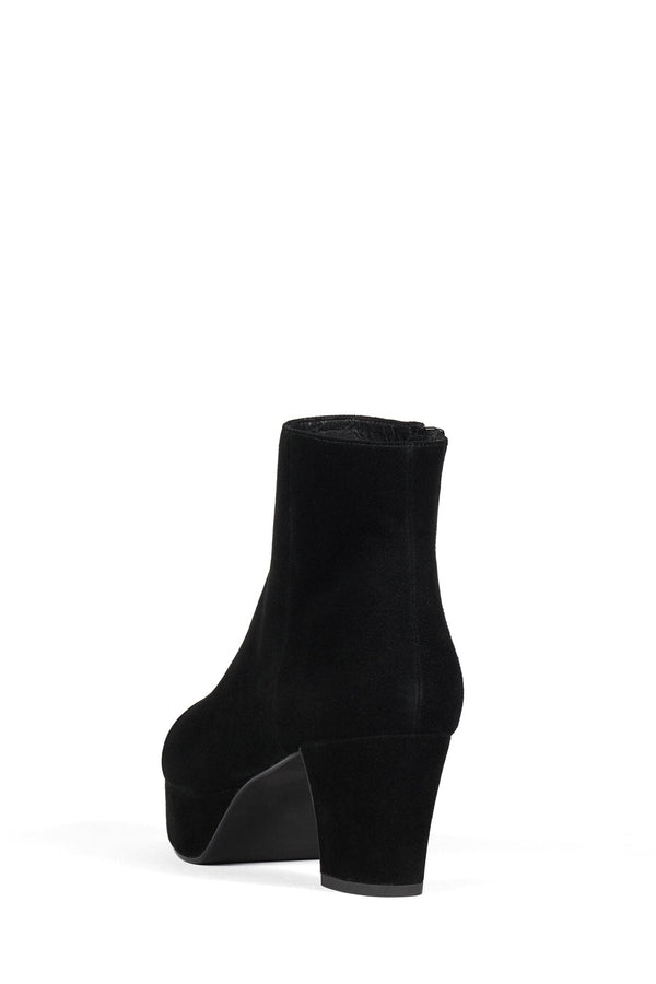 Jeffrey Campbell LIVRE Ankle Boot Black Suede