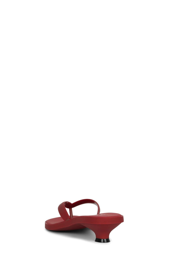 Jeffrey Campbell LOLLIPOP Heeled Sandal Red Matte
