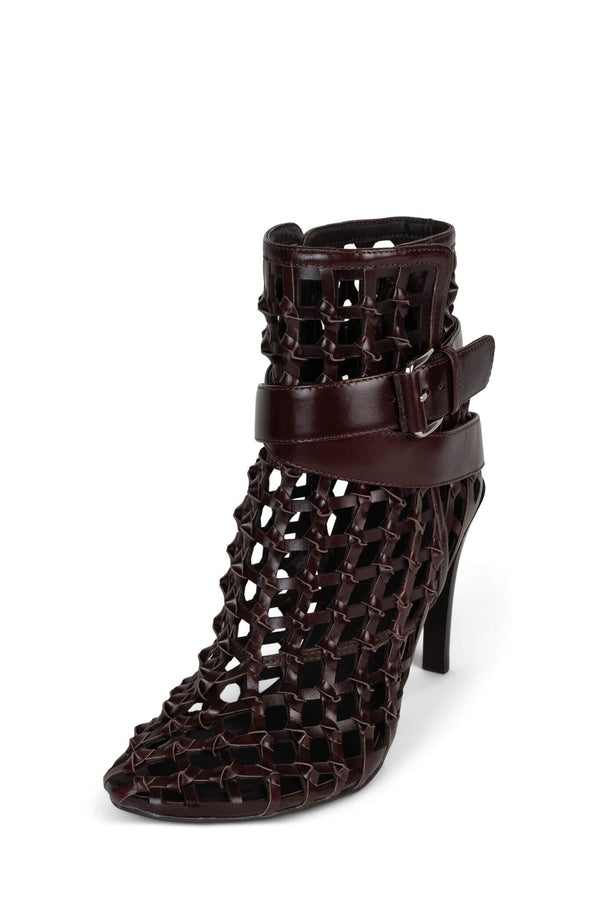Jeffrey Campbell LOOM Heeled Boot Brown