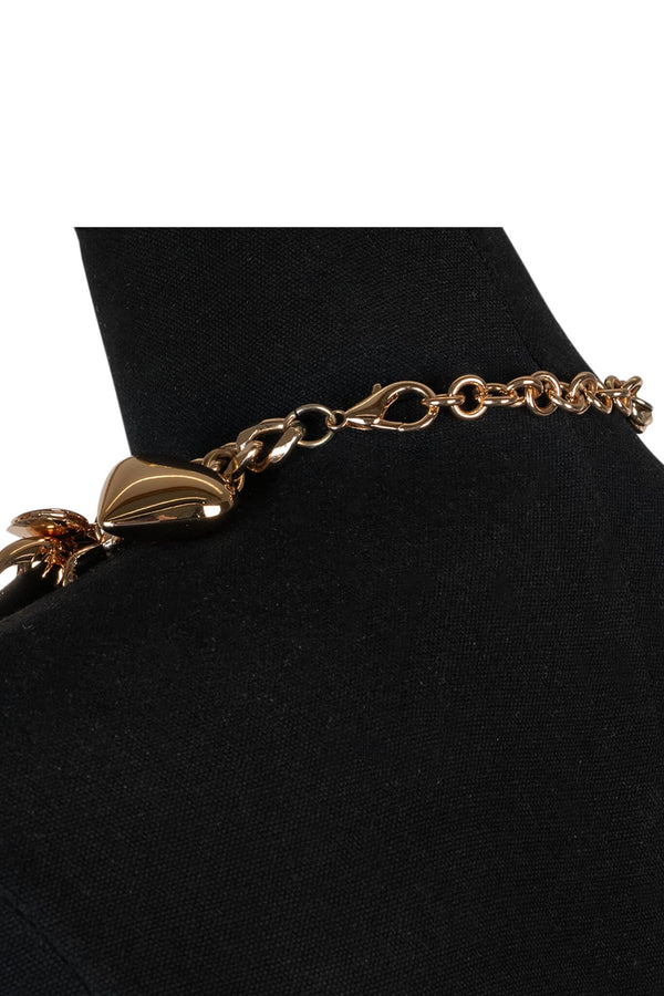 Jeffrey Campbell LOVE-BEAR CHOKER Necklace Gold