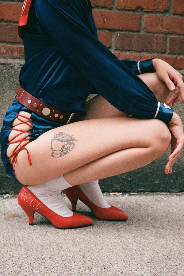 Jeffrey Campbell LUST4LIFE Pump Red