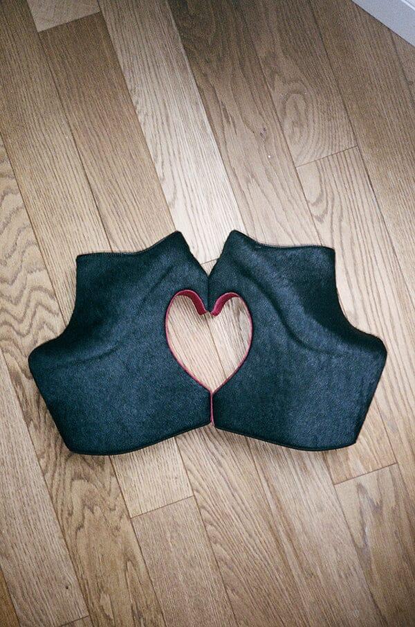 Jeffrey Campbell LUV-U-F Platform Boot Black Hair