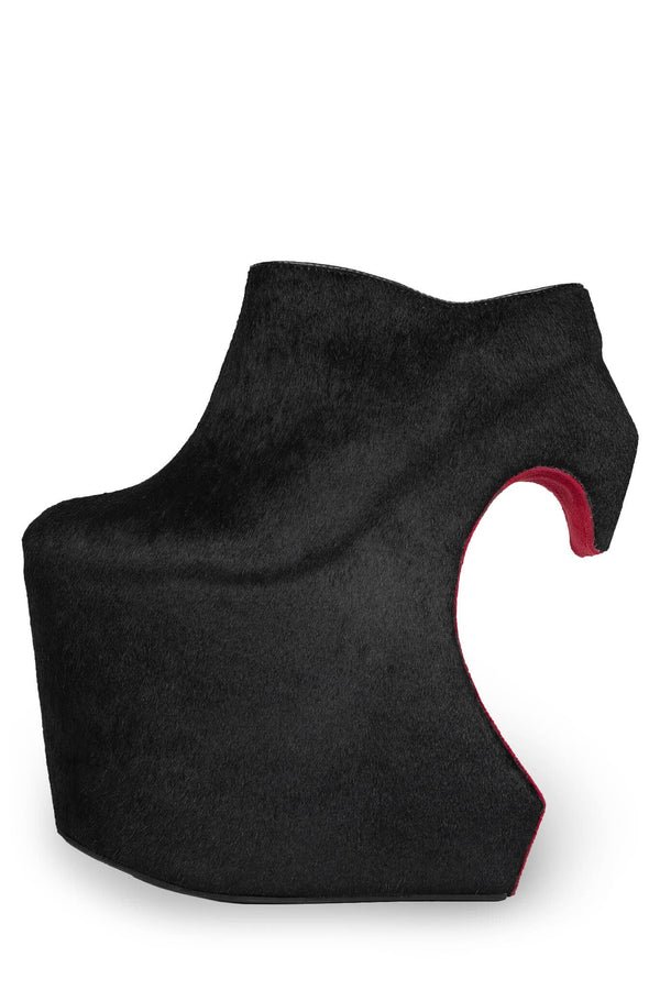 jeffrey campbell LUV-U-F Platform Boot Black Hair