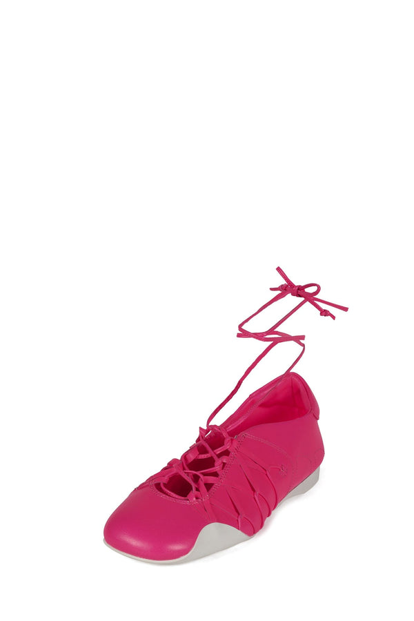 Jeffrey Campbell M-V-P Flat Fuchsia Neon