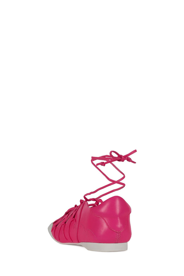 Jeffrey Campbell M-V-P Flat Fuchsia Neon