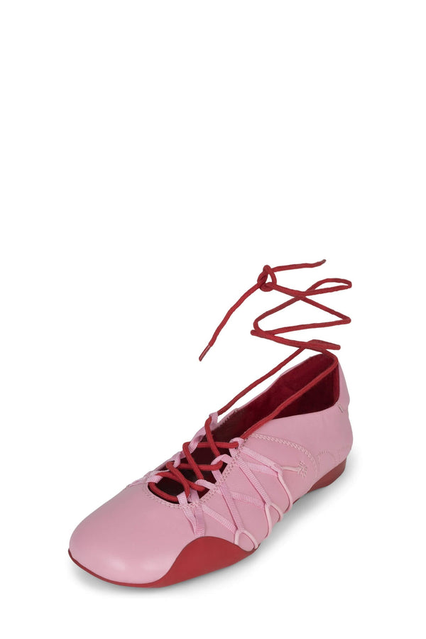 Jeffrey Campbell M-V-P Flat Pink Red
