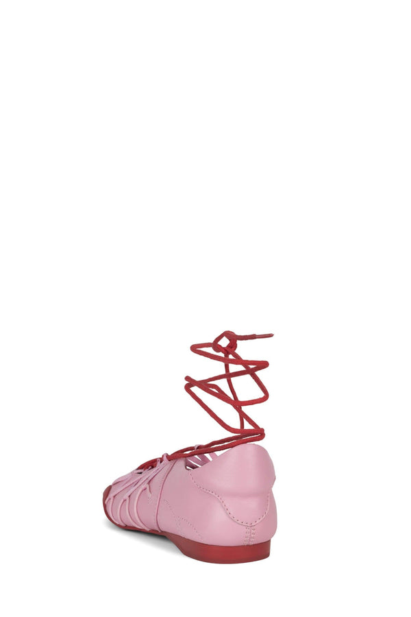 Jeffrey Campbell M-V-P Flat Pink Red