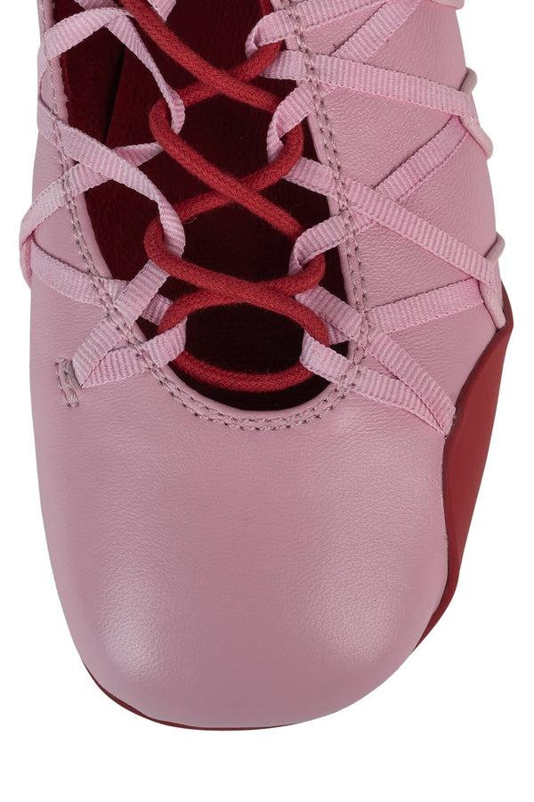 Jeffrey Campbell M-V-P Flat Pink Red