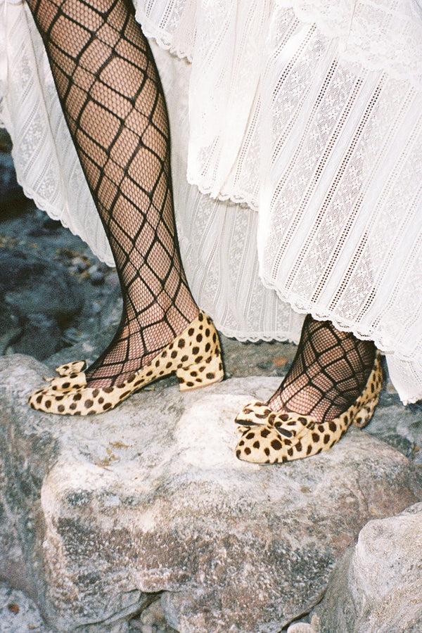 Jeffrey Campbell MADDIE-F Pump Beige Brown Spot