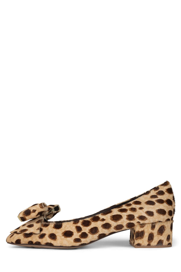 jeffrey campbell MADDIE-F Pump Beige Brown Spot