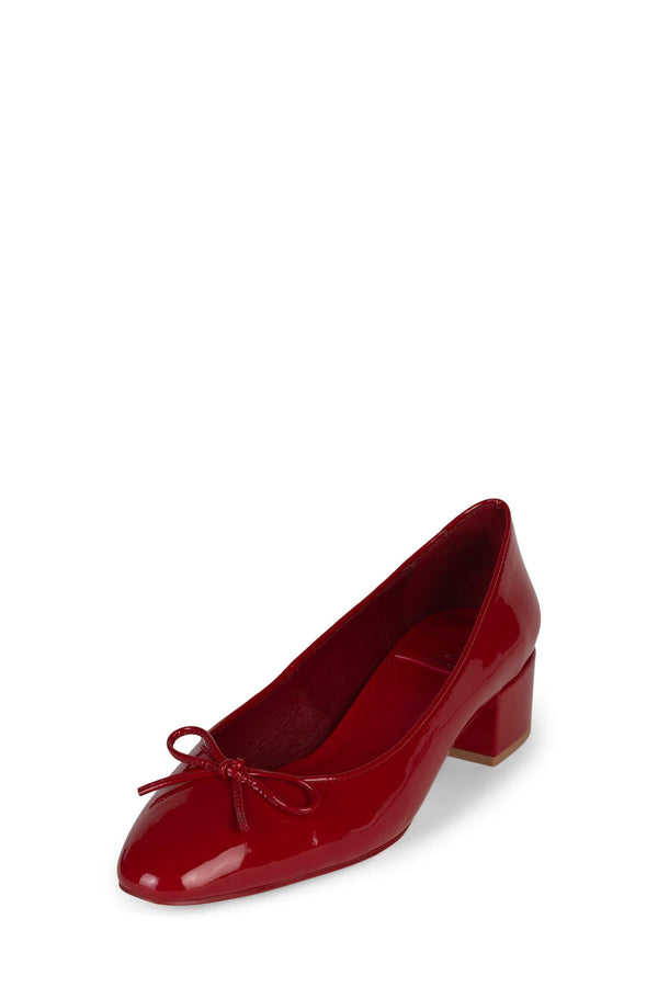 Jeffrey Campbell MADILYN Red Crinkle Patent