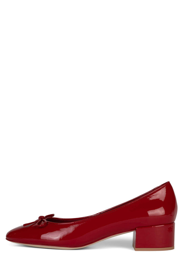 jeffrey campbell MADILYN Red Crinkle Patent