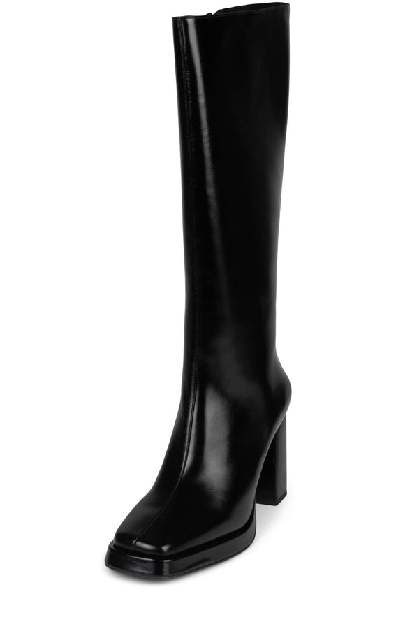 Jeffrey Campbell MAXIMAL-3 Knee-High Boot Black