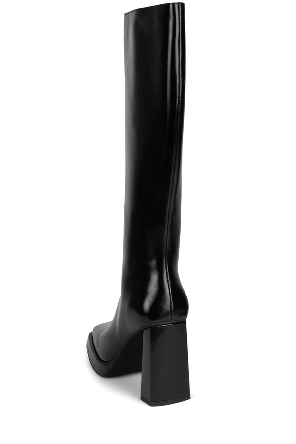 Jeffrey Campbell MAXIMAL-3 Knee-High Boot Black