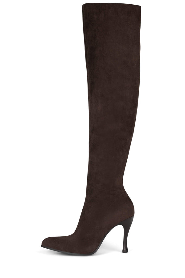 jeffrey campbell MESSENGER OTK Boot Brown Suede