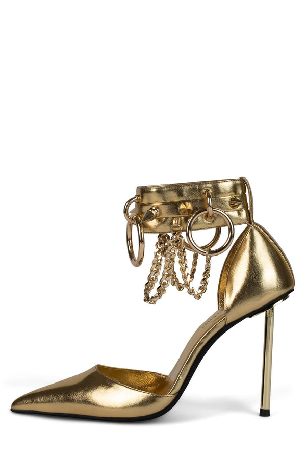 jeffrey campbell MOBILIZE Pump Gold Gold