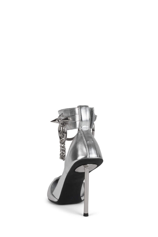 Jeffrey Campbell MOBILIZE Pump Silver Silver
