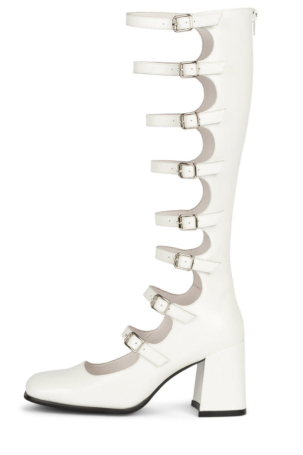 jeffrey campbell MONSIEUR Mary-Jane White Box