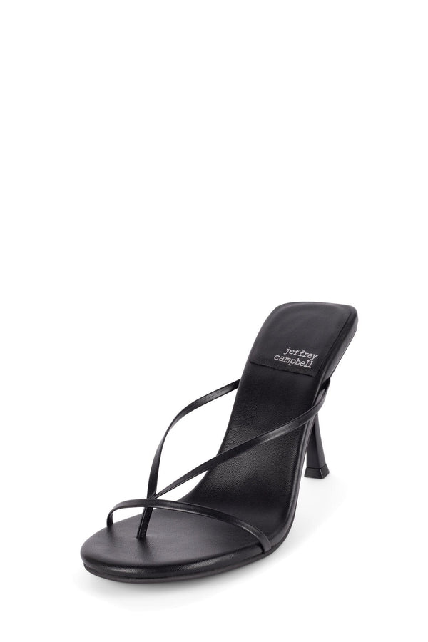 Jeffrey Campbell MURALS-2 Heeled Sandal Black