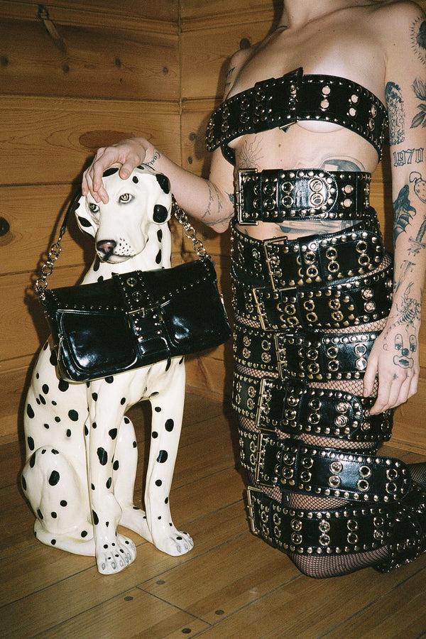 Jeffrey Campbell NIGHT-OUT Bag Khaki