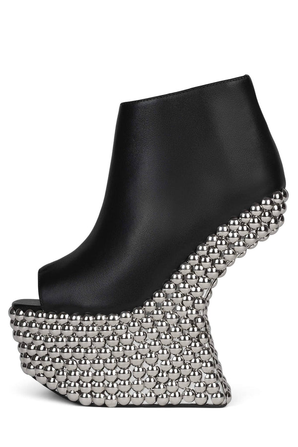 jeffrey campbell NIGHT-TICK Platform Wedge Black