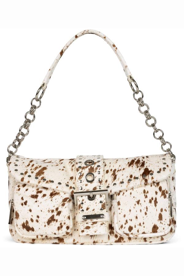 jeffrey campbell NIGHTOUT-F Brown White Cow