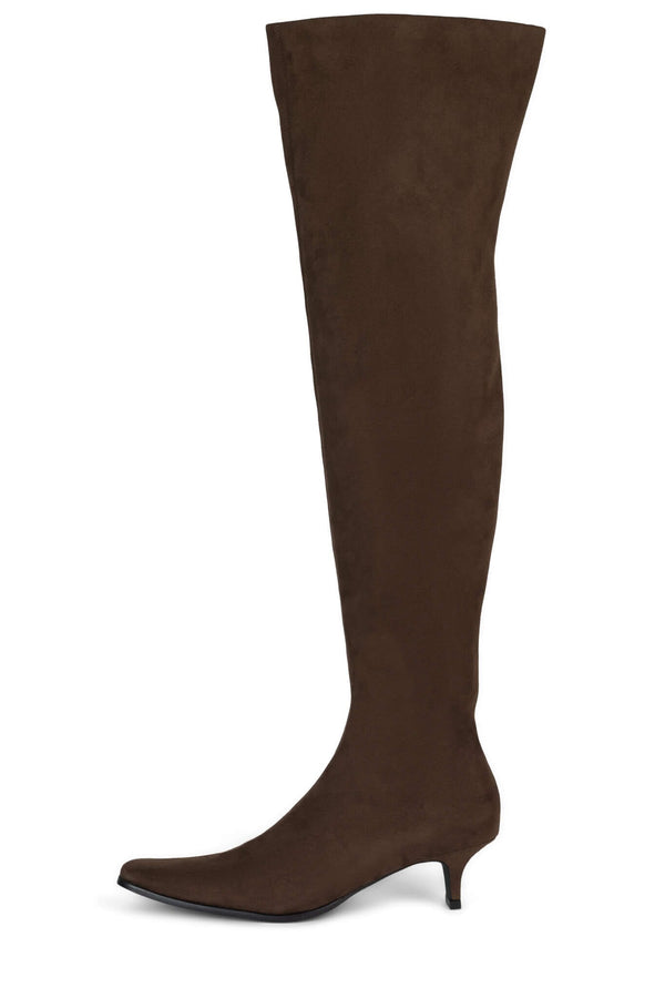 jeffrey campbell OTHERS-OK OTK Boot Brown Suede