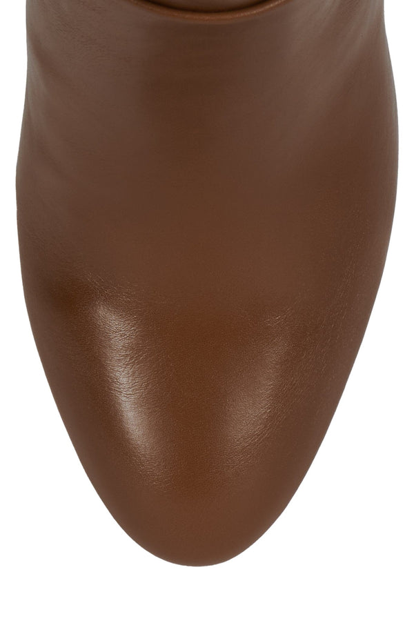 Jeffrey Campbell OVERLOOK-2 OTK Boot Caramel