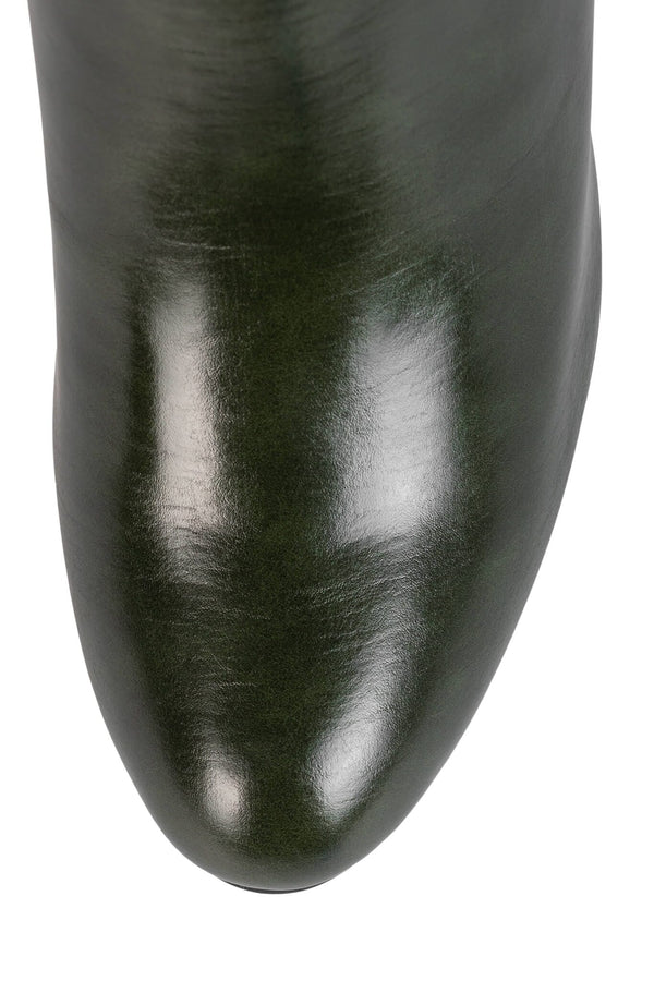 Jeffrey Campbell OVERLOOK Thigh-High Boot Khaki