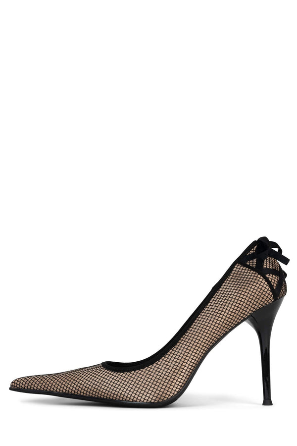 jeffrey campbell PANTYHOSE Pump Black Natural