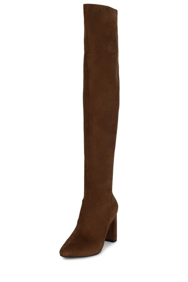 Jeffrey Campbell PARISAH-2 OTK Boot Brown Suede