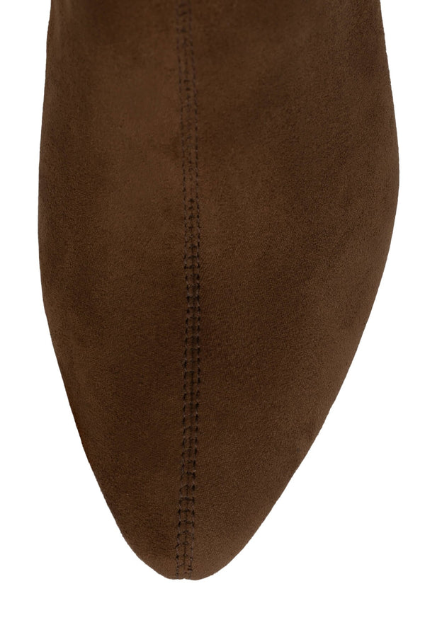 Jeffrey Campbell PARISAH-2 OTK Boot Brown Suede