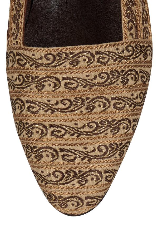 Jeffrey Campbell PAULEEN Beige Brocade