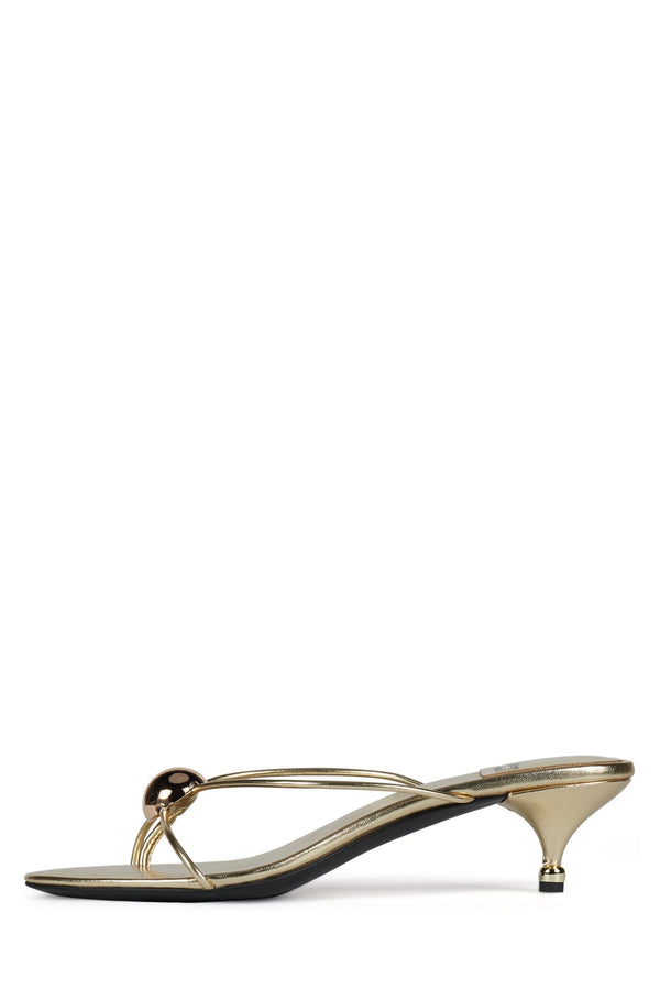 jeffrey campbell PRECIOSA Heeled Sandal Gold Combo