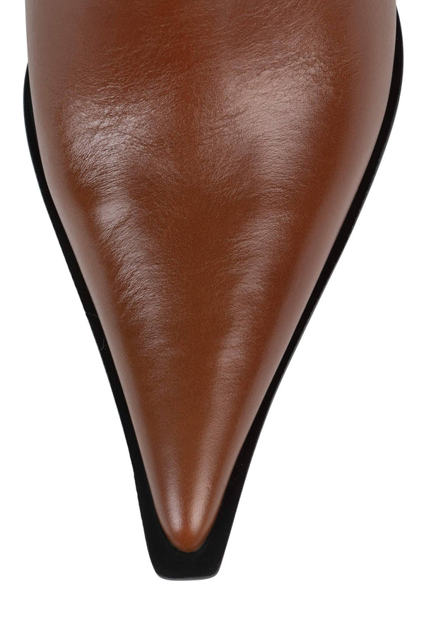 Jeffrey Campbell RECKON Knee-High Boot Tan