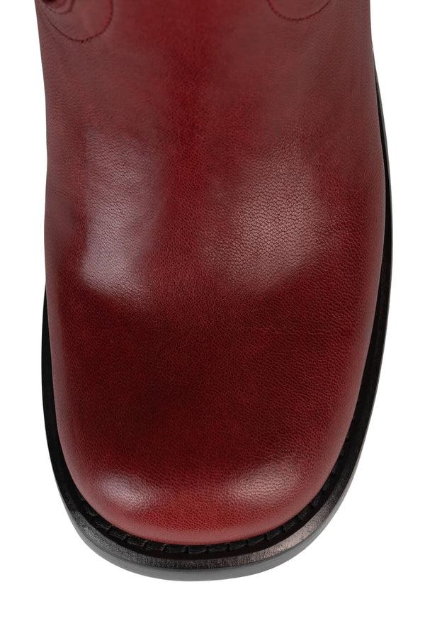 Jeffrey Campbell REFLECT-HI Knee-High Boot Red