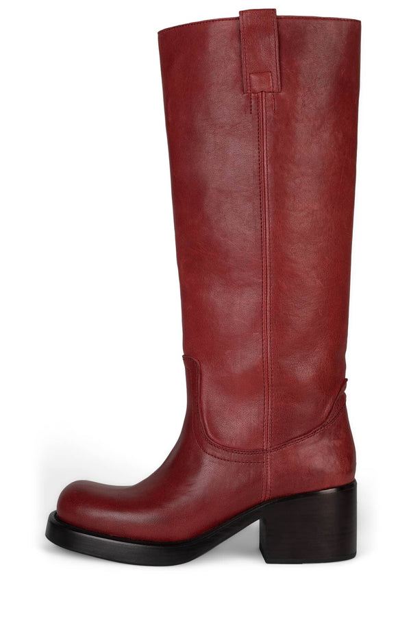 jeffrey campbell REFLECT-HI Knee-High Boot Red
