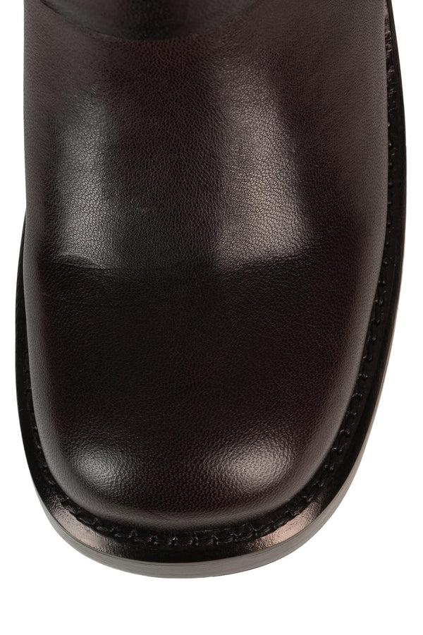 Jeffrey Campbell REFLECTION Mid-Calf Boot Brown