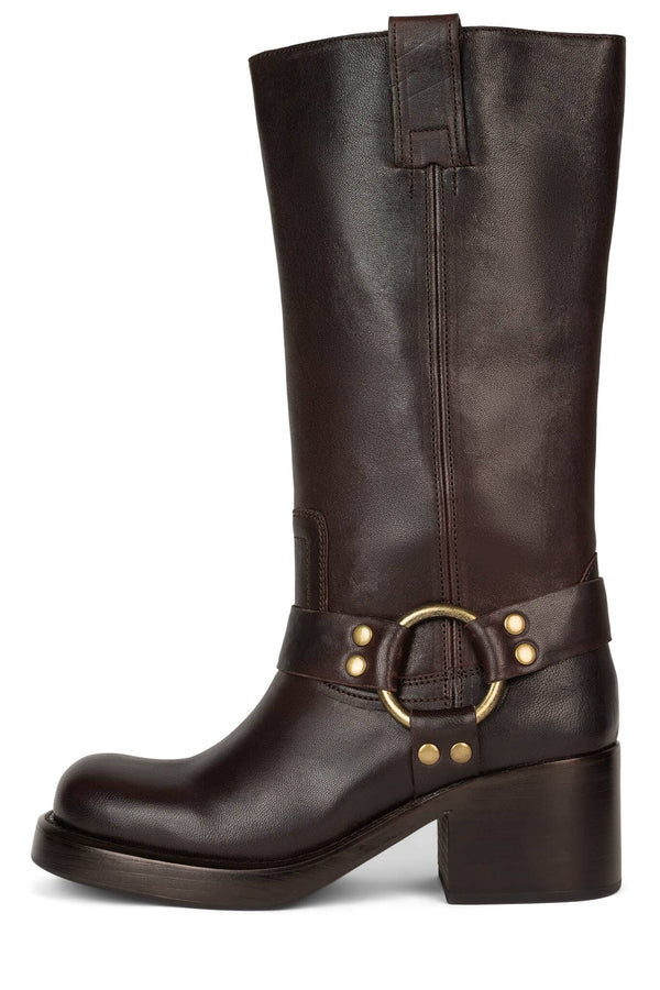 jeffrey campbell REFLECTION Mid-Calf Boot Brown