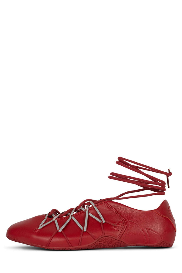 jeffrey campbell REGIMEN Flat Red Combo