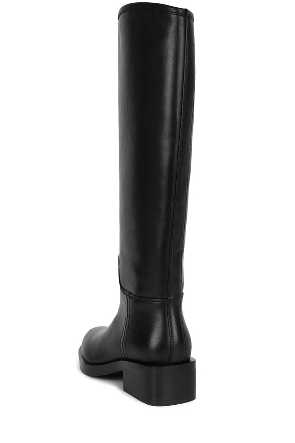 Jeffrey Campbell REINING-2 Knee-High Boot Black